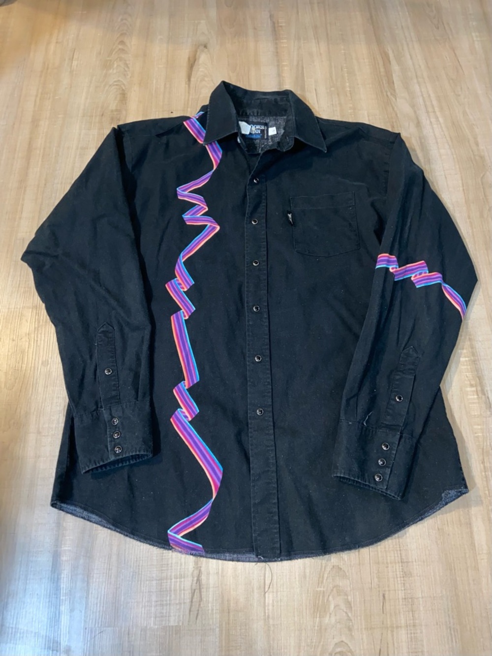 Vintage Brooks and Dunn by Panhandle Slim Western Button Down Shirt